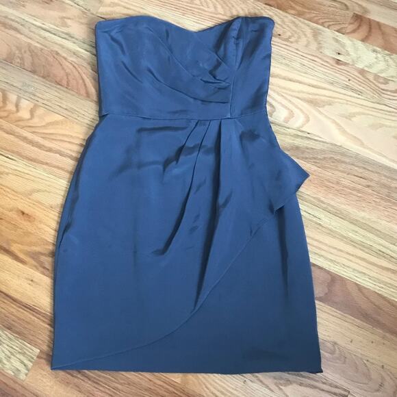 CO-OP BARNEY'S Mini Strapless Cocktail Dress Size 2 - Picture 4 of 11